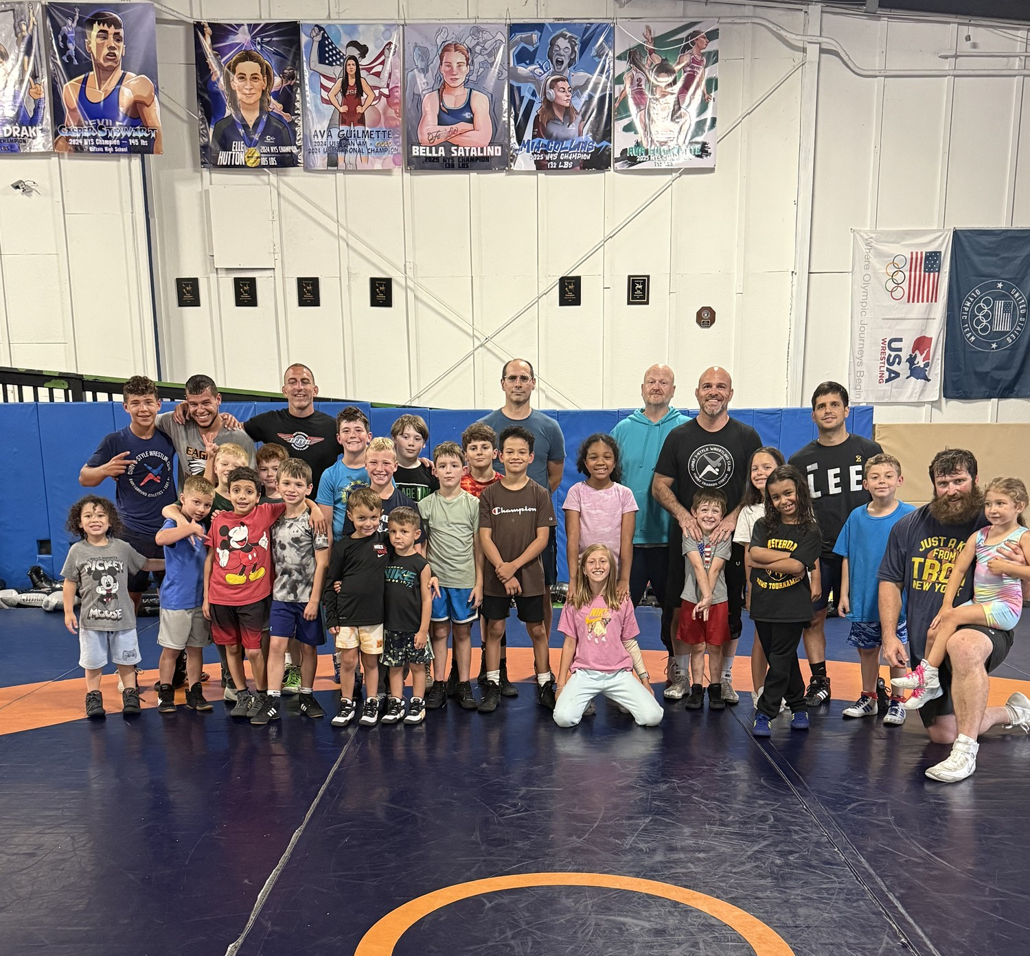 Curby Wrestling Team Champions